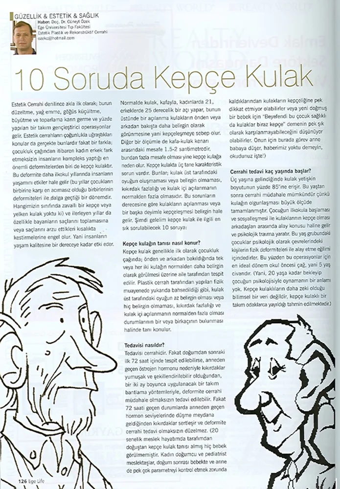 Ege Life - Prof. Dr. Cüneyt Özek