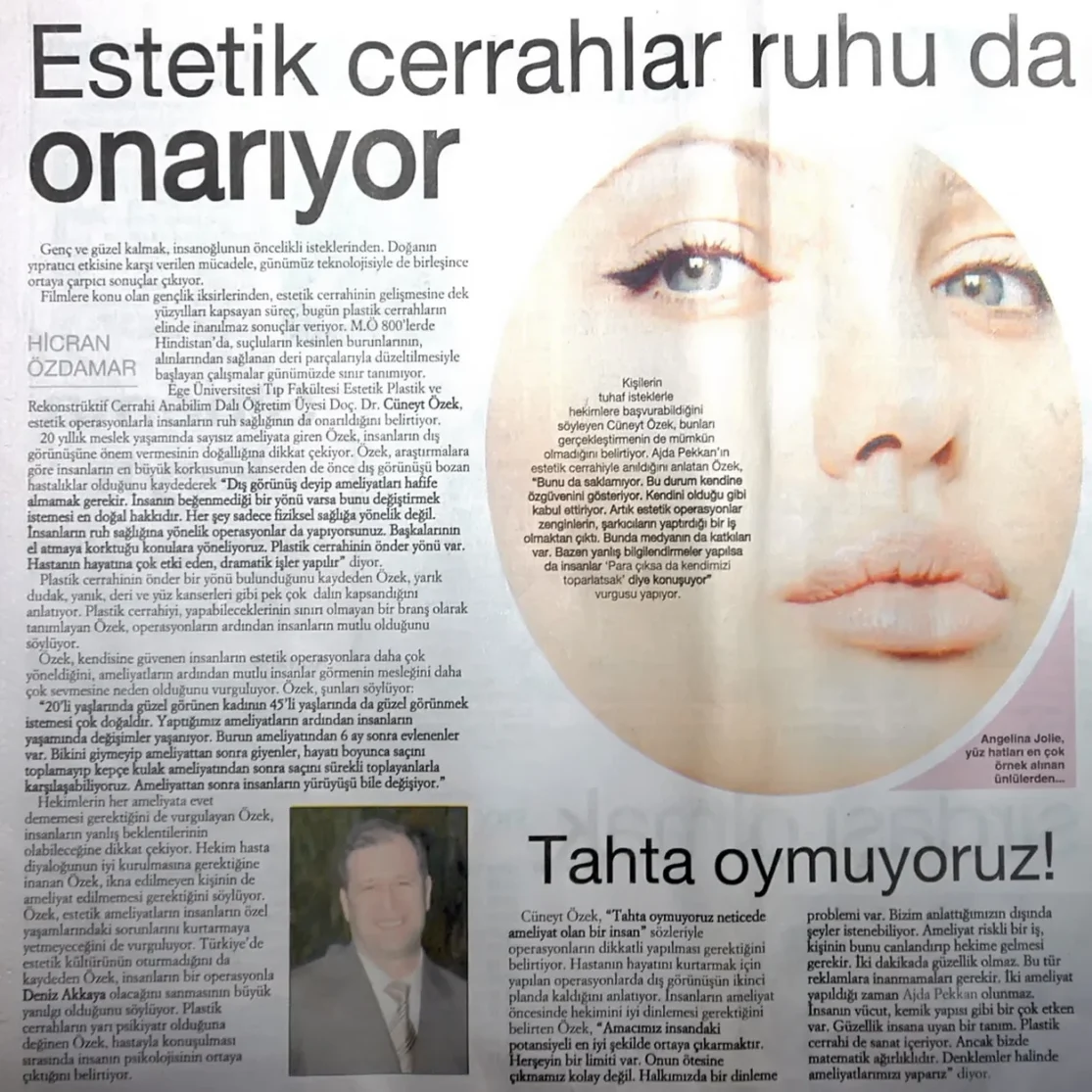 Cumhuriyet Gazetesi - Prof. Dr. Cüneyt Özek