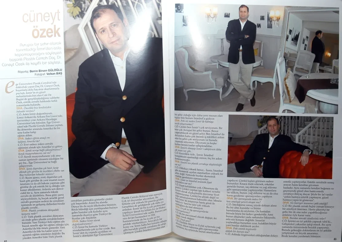 Diva Dergi - Prof. Dr. Cüneyt Özek