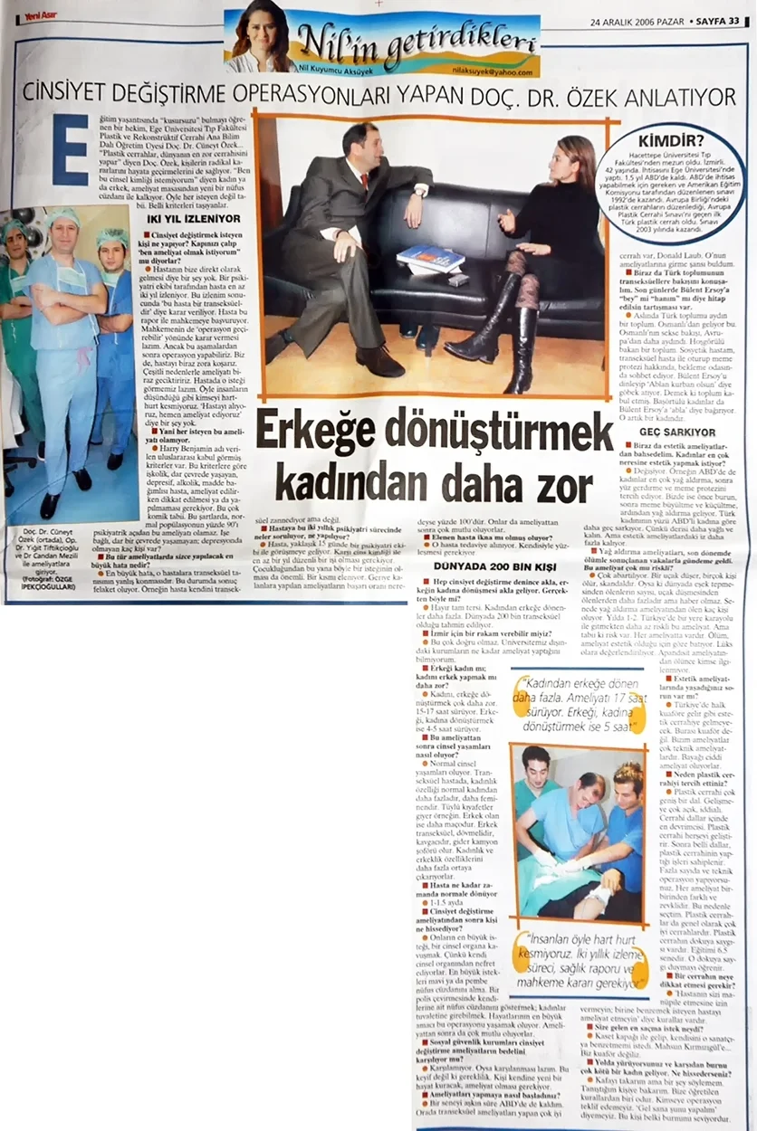 Yeni Asır - Prof. Dr. Cüneyt Özek